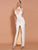 Halter Keyhole Ivory White Dress MISS ORD 