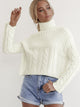 Never Regret Turtleneck Sweater - Multicolor