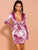 Low-V Elegant Mini Velvet Dress MISS ORD 