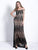 Sexy Off Shoulder Sleeveless Harness Sequin Backless Maxi Dress Women Dresses MISS ORD 