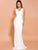 Ivory White Sequin Long Dress MISS ORD 