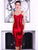Bra Lace-Up Back Bodycon Silk Midi Dresses Women Dresses MISS ORD 