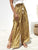 So Comfy Casual High Waist Wide Leg Pants - Yellow