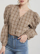 Vintage Plaid Shirt - Khaki