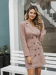 Sweet Lady Short Blazer Dress - Pink/Purple