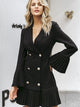 Nice Meeting You Slim Dress - Black