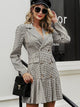 Thanks For Waiting Vintage Plaid Dress - Multicolored