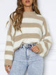 Dating Day Mohair Pullover Sweater - Multicolor