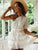 One Shoulder Waist Tie White Casual Dress MISS ORD 