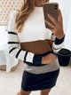 New York Style Knitted Dress - Multicolored