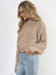 Statement To Make Pullovers Sweater - Khaki