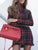 Red-lines of Lucky Tassel Sweater Dress - Multicolor