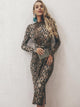 Similar Leopard Print Long Dress - Leopard