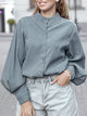 Solid Blouse Shirts - Multicolor