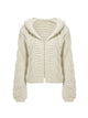 Keeping You Warm Knitted Sweater - Beige/Grey