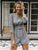 Maya Buttons Blazer Suit - Grey