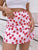 Kitty Floral Short Skirt - Pink