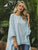 Full Smooth Ruffles Dress - Sky Blue