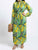 Nature Blend Pleated Print Maxi Dress - MultiPrintColor