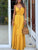 Everyone Will Love Me Strap Long Dress - Yellow