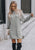 Carry Me Turtleneck Sweater Dress - Grey
