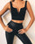 Leyla V Neck Crop Tops - Multicolor