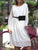 Perfect Photo Taker Dress - White