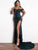 Bra Off Shoulder Sequin Split Maxi Dress Elegant Party Dress Women Dresses MISS ORD 