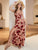 Bohemian Rose Print Holiday Dresses Beach Dress MISS ORD 