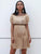 O Neck Short Sleeve Female Tassels Women Elegant Bodycon Dress Women Dresses MISS ORD 