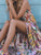 Yasmin Boho Floral Long Dress - Print