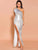 Shining Silver Tassels Prom Dress MISS ORD 