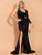 One Sleeve Sequin Maxi Night Out Dress