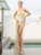 Sexy Deep V Sleeveless High Split Glitter Maxi Party Dress Women Dresses MISS ORD 