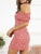 Do You Like Me Vintage Dress - Red/Blue