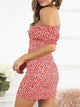 Do You Like Me Vintage Dress - Red/Blue