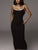 Knitted Shoulder-Straps Bodycon Dress - Multicolor