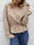 Solid Color Peplum Shirt - Multicolor
