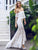 Elegant White Lace Fishtail Homecoming Dresses MISS ORD 