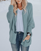 Bat Sleeve Knit Cardigan Sweater Coat