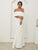 White Dress Off Shoulder Bodycon With Big Bow Women Dresses MISS ORD 