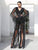 Ruffles Long Sleeve Female Elegant High Split See Through Jumpsuit Jumpsuite&Playsuite MISS ORD 