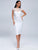 New O Neck Lace Sleeveless Bandage Elegant Midi Party Dress Women Dresses MISS ORD 