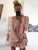 Pink Babydoll Mini Pleated Dresses Women Dresses MISS ORD 