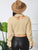 Hollow Out Sweaters Crop Top - Khaki