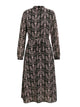 Dresses Ladies Ruffles Vintage - Multicolor