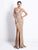 2019 Gold Glitter Side Slit Elegant Prom Dress Women Dresses MISS ORD 