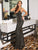 Black Dress Long Sleeveless Cocktail Sequin Dresses Women Dresses MISS ORD 
