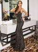 Sexy Sequin Black Cocktail Dress