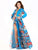 Bohemian Floral Print Blue Beach Dress Women Dresses MISS ORD 